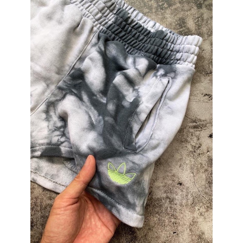 (HÀNG XUẤT XỊN) Quần short das hoạ tiết 1736 TYE DYE TEE Made in Cambodia full tag code