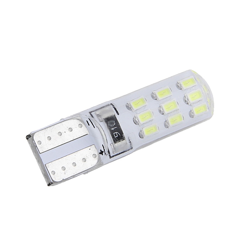 Đèn LED Silicone ChiếU SáNg BiểN Số Xe IOR T10 3014 18 SMD