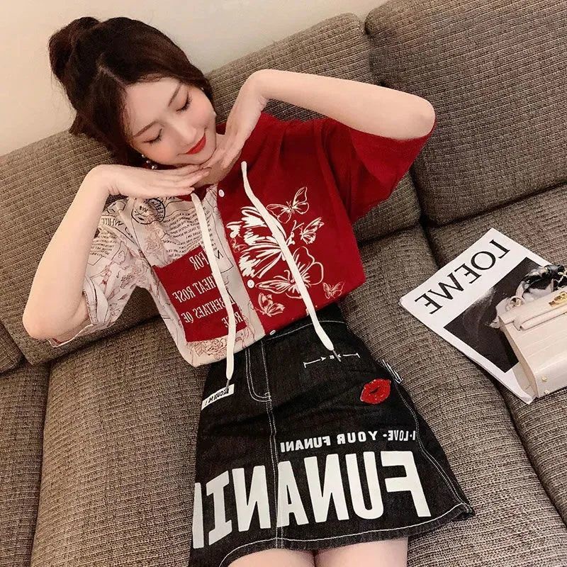 Bộ áo váy phong cách ngọt ngào trẻ trung thời trang xuân hè 2022 thích hợp cho nữ ( có bán lẻ)