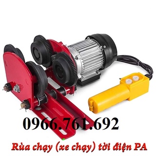 Rùa tời điện 1 tấn - lắp cho máy tời điện