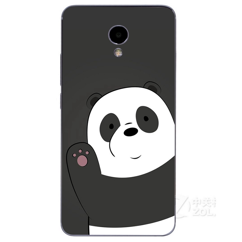 Ốp điện thoại silicon phong cách We Bare Bears cho Lenovo Vibe Z5 Z5s P2a42 P1Ma40 P1 S5 Pro A2800 A1000 A2010 A5000