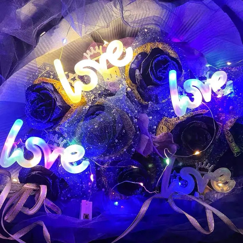 Dây Đèn LED Trang Trí Bánh Sinh Nhật/Lễ Tình Nhân DIY