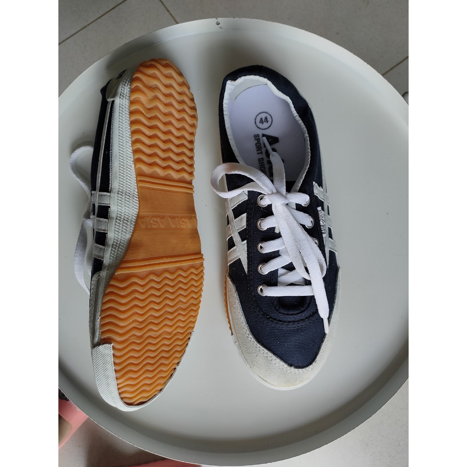 Giày bata ASIA CSH03 nam nữ vải sọc thể thao thời trang size từ 36-44