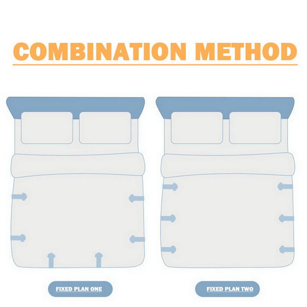 Set 6 Kẹp Cố Định Ga Trải Giường Chống Trượt