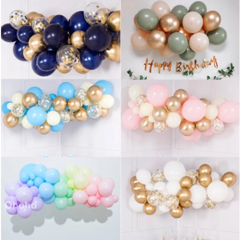 Set dây bong bóng trang trí sinh nhật tiện lợi