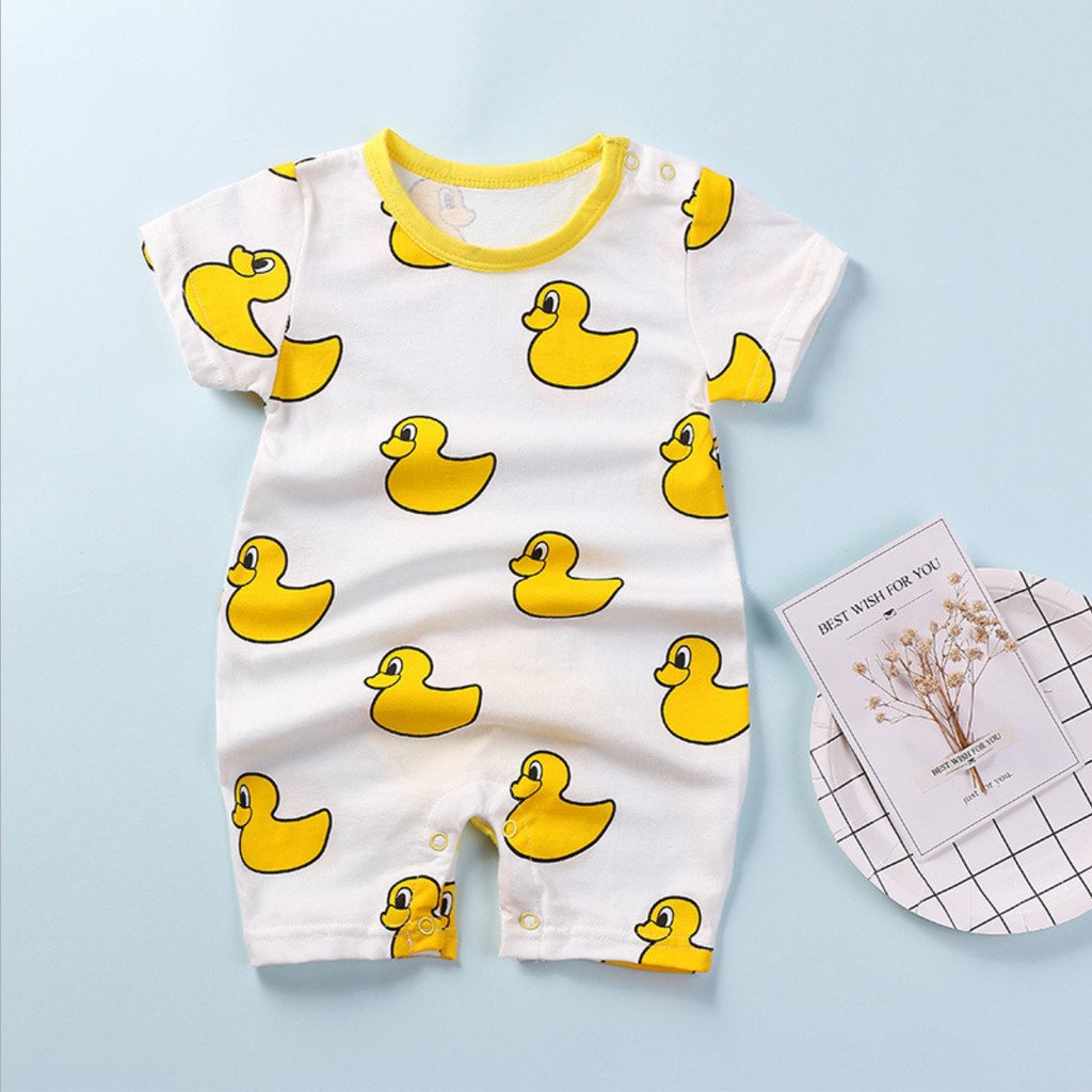 Bộ đồ Bodysuit bé trai/ bé gái _ Yellow Ducks