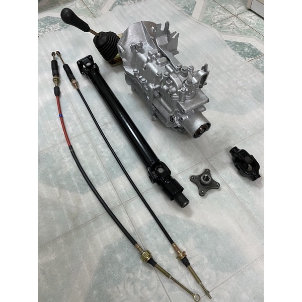 Bộ số ô tô 5 tạ,5 tiến 1 lùi,khớp 17li,đầy đủ phụ kiện,dùng chế xe 3 bánh,dùng cho máy 100,110,125cc ,khớp máy cốt 17li