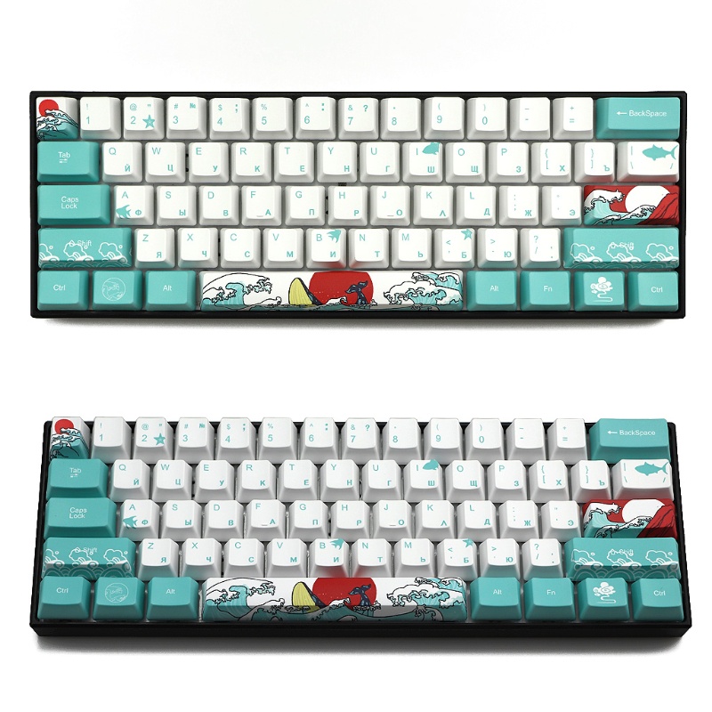 Bộ 71 Phím OEM GH60 GK61 GK64 Chất Lượng Cao