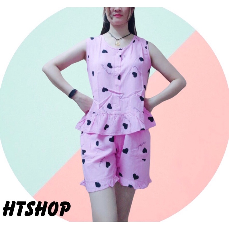 🥇Bộ lanh nữ vải lanh VT quần sóc bèo áo babydoll trẻ trung(ảnh tự chụp)