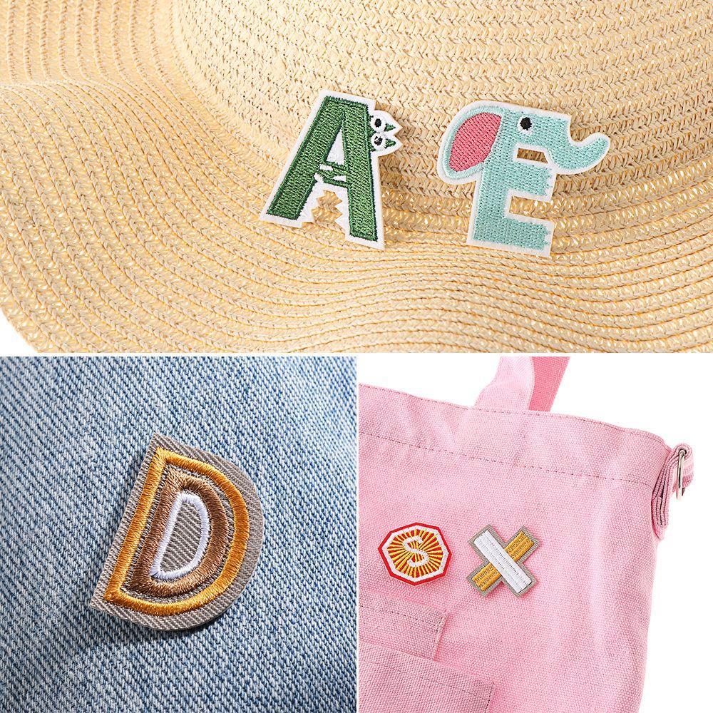 Set 26 Miếng Vá Quần Áo Hình Chữ Cái Alphabet Đẹp Mắt