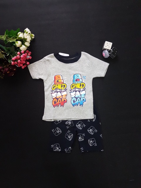 Combo 2 bộ bozip cho bé trai Bo050