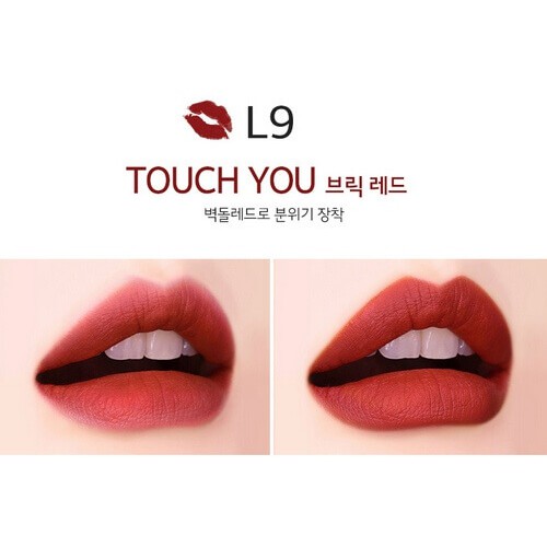 Son Thỏi Merzy Another Me The First Lipstick Bán Lì 3.5g . Màu #L9 Touch You Đỏ Gạch