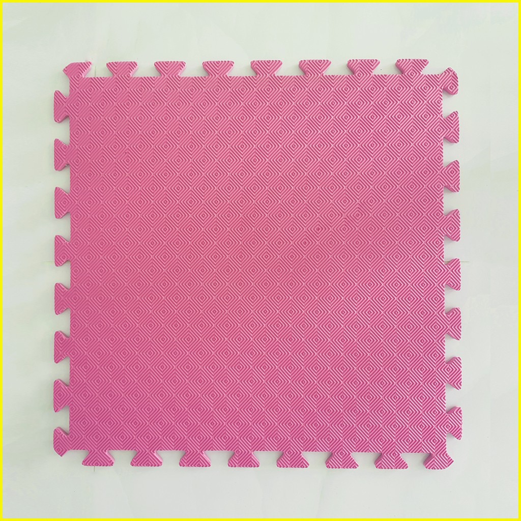 Thảm xốp cho bé  - Kích thước 60x60x1cm - 8 màu lựa chọn - Hàng Việt Nam - Không thấm nước