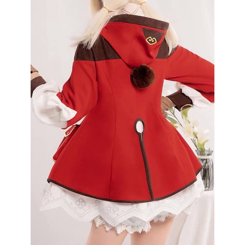 Set đồ cosplay Klee trong Genshin impact