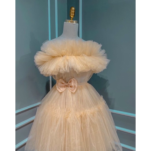 Đầm dự tiệc công chúa TRIPBLE T DRESS -Size M/L (kèm ảnh/video thật) MS311V