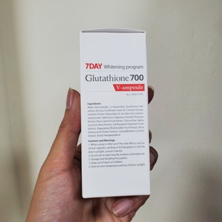 Tinh Chất  Angel's Liquid 7 Day Whitening Program Glutathione 700 V-Ample