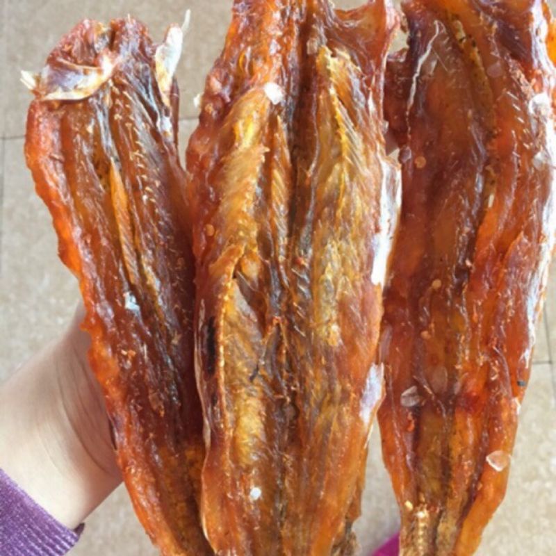 1kg cá mối khô tẩm gia vị đã rút xương