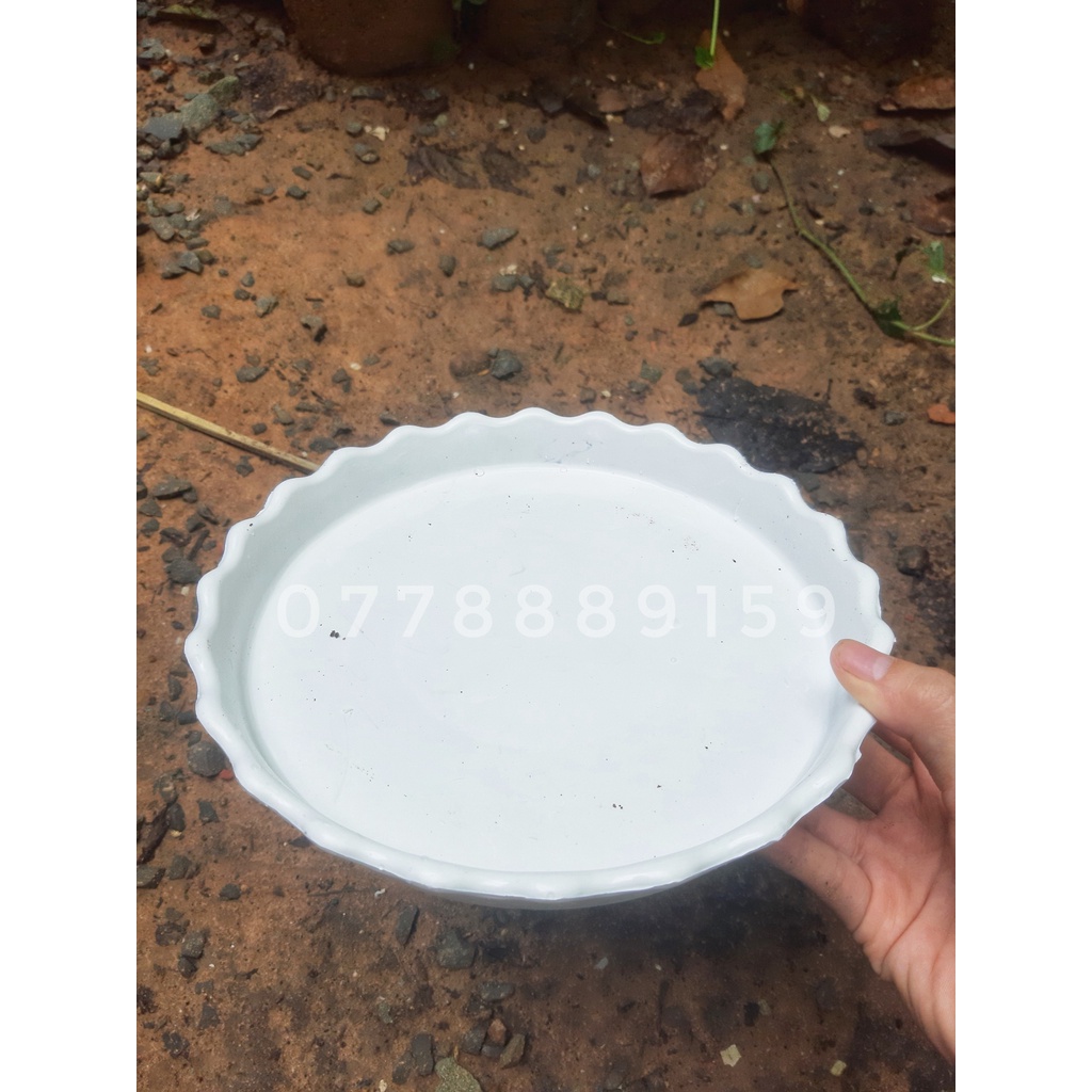 Dĩa lót chậu nhựa cứng tròn 29cm