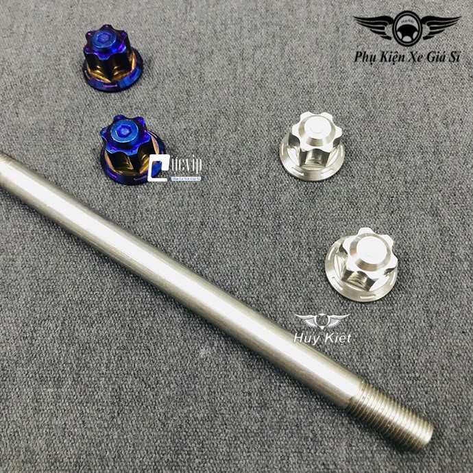 [Rẻ Vô Địch] 3406 - 2 Tán Salaya Titan Hoặc Trắng + Cốt Trục Bánh Trước Xe Vario 2015-2020,Vision 2014-2020,AB 2010-2020