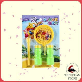 Bộ thổi bong bóng xà phòng Pooh Nội địa Nhật Bản