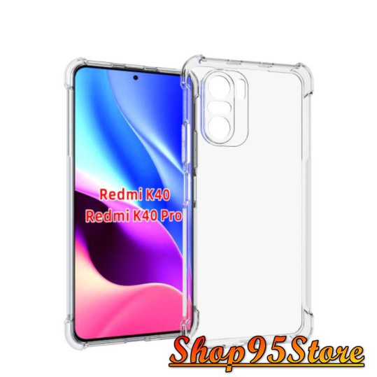 Ốp Lưng Chống va đập Redmi K40 / K40 pro trong suốt