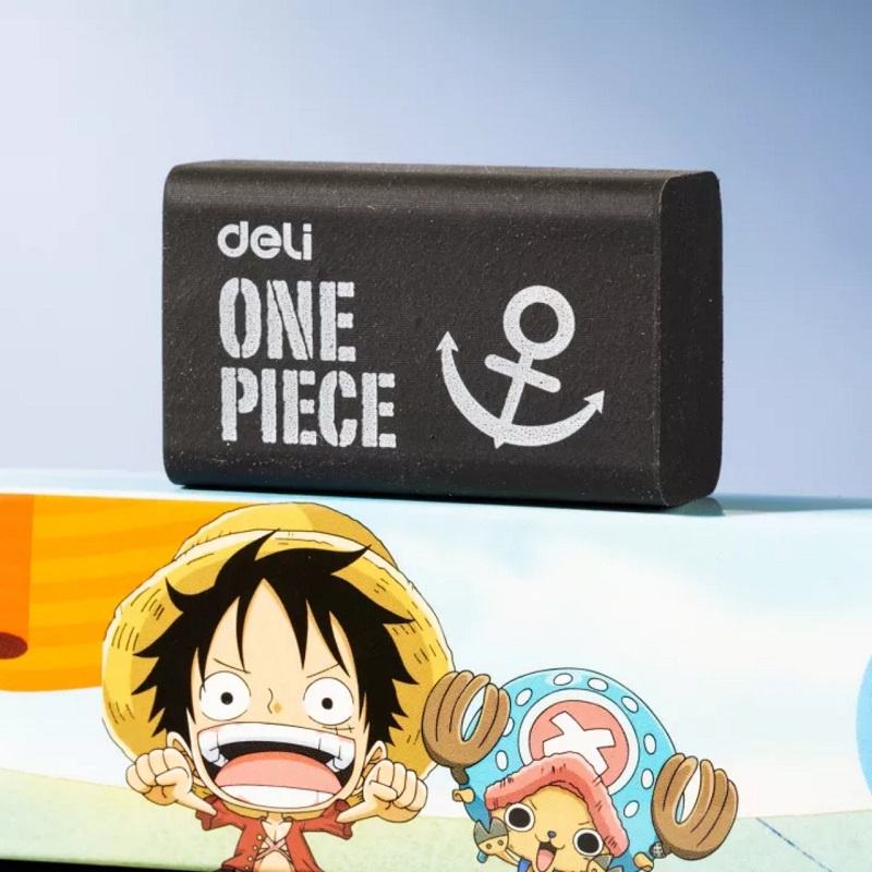 Gôm tẩy đen Deli H311 / Deli H310 - Tẩy đen hình One Piece 311 / 310