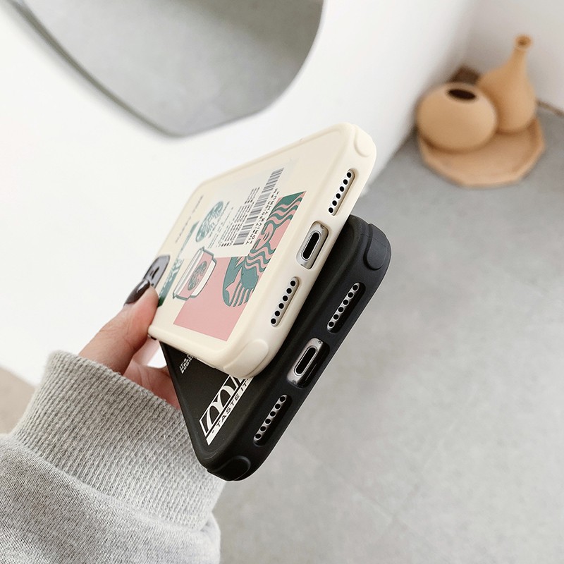 STARBUCKS Ốp Lưng Hình Cô Gái Starbuck Cho Iphone 12 11pro Max Xs Xr 7p 8plus | BigBuy360 - bigbuy360.vn