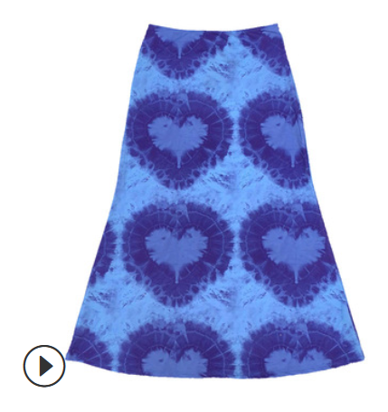 Chân Váy Nữ In Hình Trái Tim Thời Trang Xinh Xắn