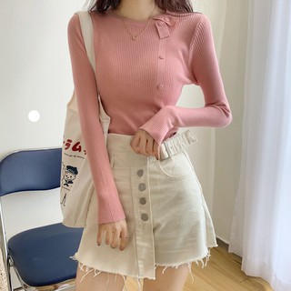 Áo cho con bú, chất len, sau sinh cho con ti
