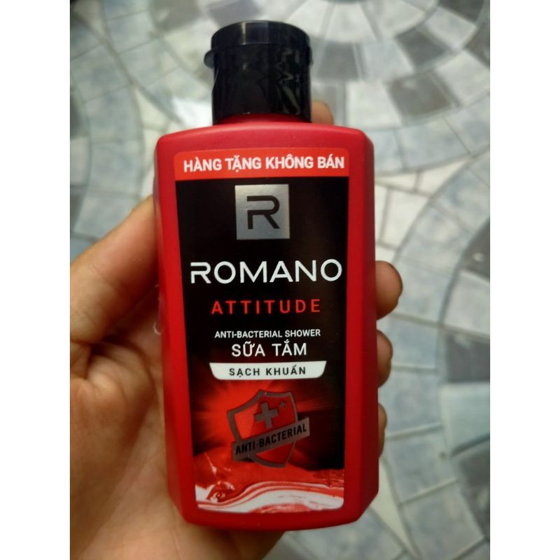 4 LOẠI - Dầu gội/sữa tắm Romano 60g - hàng khuyến mãi