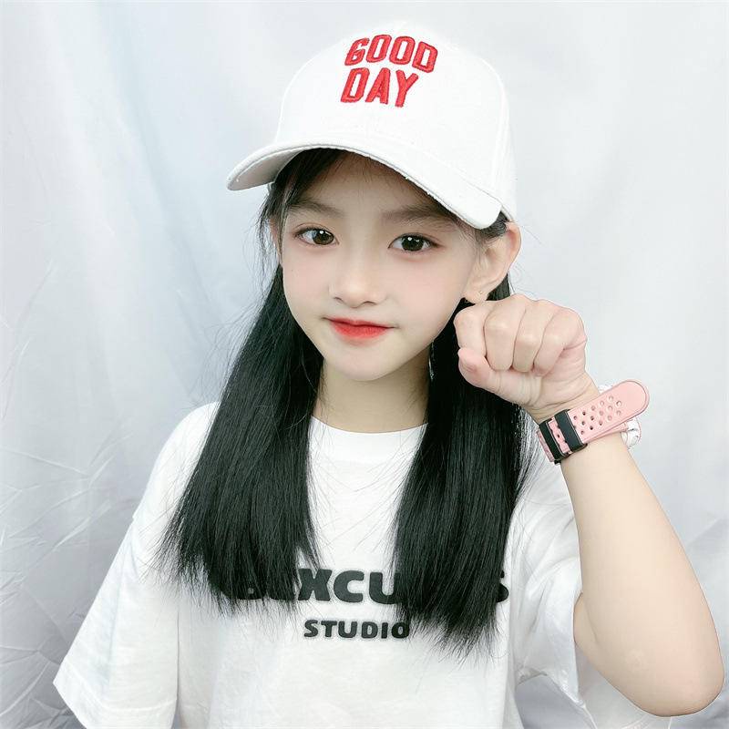 Mũ Lưỡi Trai Gắn Tóc Giả Cho Bé - Mũ Lưỡi Trai Tất Cả Trong Một