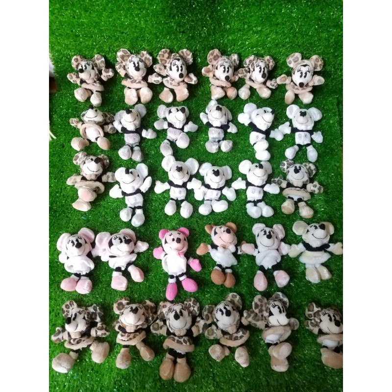 Móc khóa , móc điện thoại gấu bông trang trí Mickey