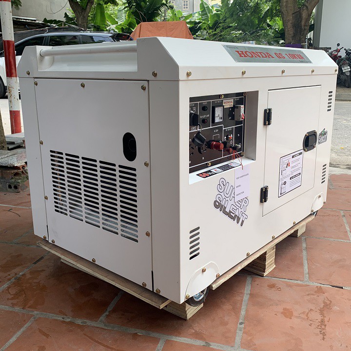 [Freeship] - Máy phát điện Honda chạy dầu GS 10KVA New, điện 220V