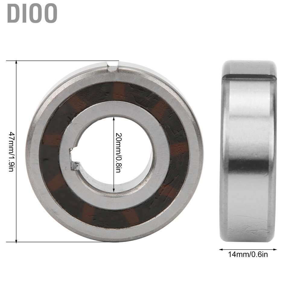 KEYWAY Vòng Bi 6204 1 Chiều Dioo Ck20Pp Cho Máy May