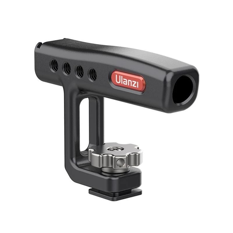 Ulanzi R071, Tay Cầm Nhôm Đa Năng Hỗ Trợ Quay Phim Cho Máy Ảnh DSLR - Universal Mini Metal Nato Top Handle Grip