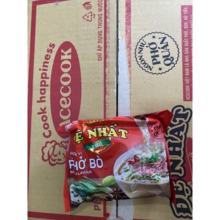 Thùng 30 gói phở bò Đệ Nhất 68g