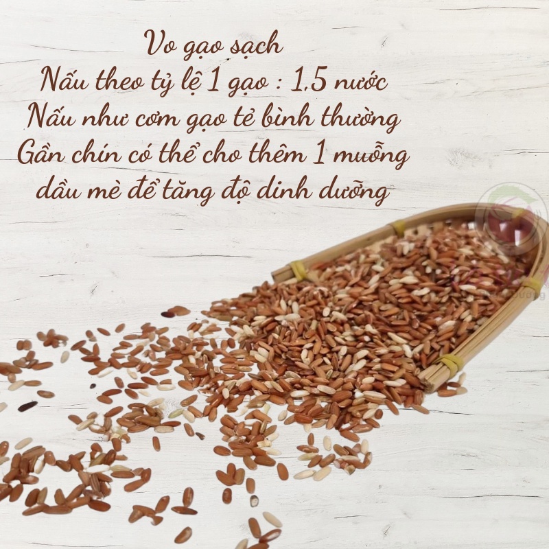 GẠO LỨT ĐỎ ĐIỆN BIÊN - LÁ TÍA TÔ