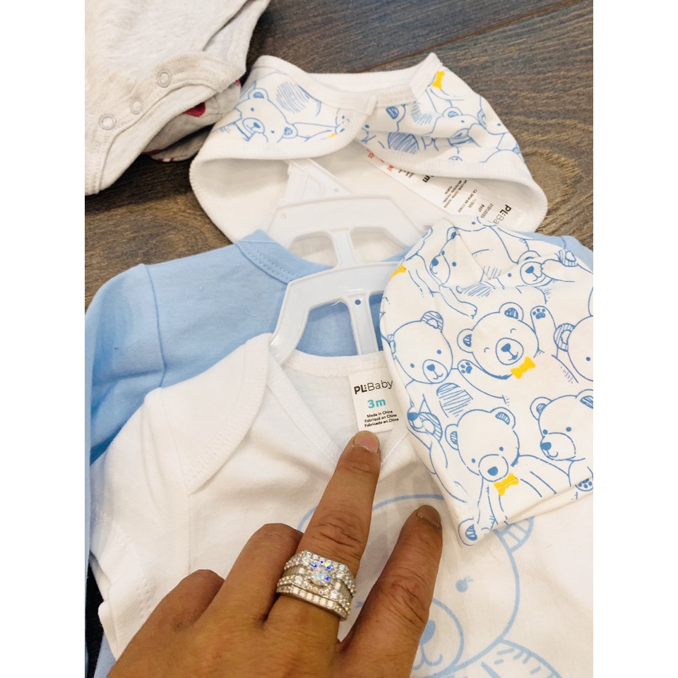 Set bộ sơ sinh 5 chi tiết PL cho bé