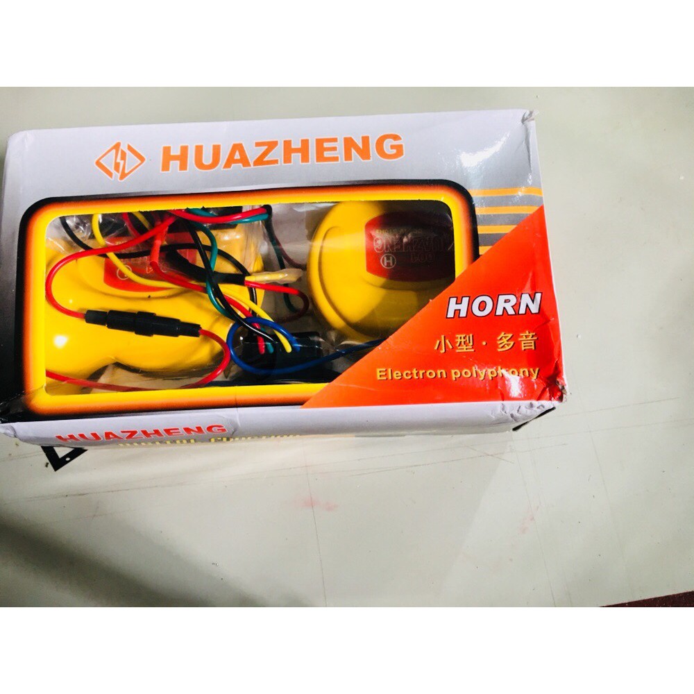 CÒI NGÂN 8 TIẾNG 12V ĐỘ BỀN CAO ÂM THANH KO RÈ còi vàng