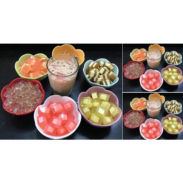 Hộp 12 Gói Bột Rau Câu Dẻo Việt Xô Gold 10gr/gói - Nông Sản Quê SallyFood