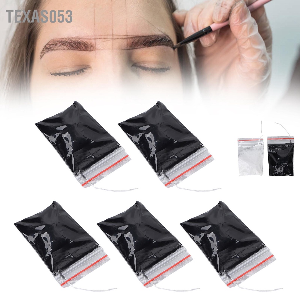 [Hàng mới về] Set 5 túi chỉ mực tạo nét đánh dấu hỗ trợ xăm lông mày chuyên nghiệp dành cho salon làm đẹp