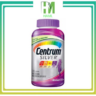 CENTRUM SILVER WOMEN 50+ 275 viên của Mỹ, vitamin tổng hợp