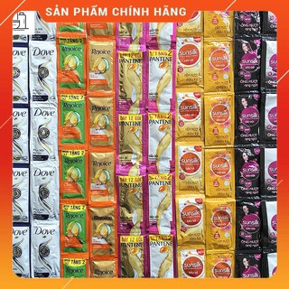 Dây Dầu Gội Xả Dove, Rejoice, Pantene, Sunsilk - Cam kết chính hãng ạ