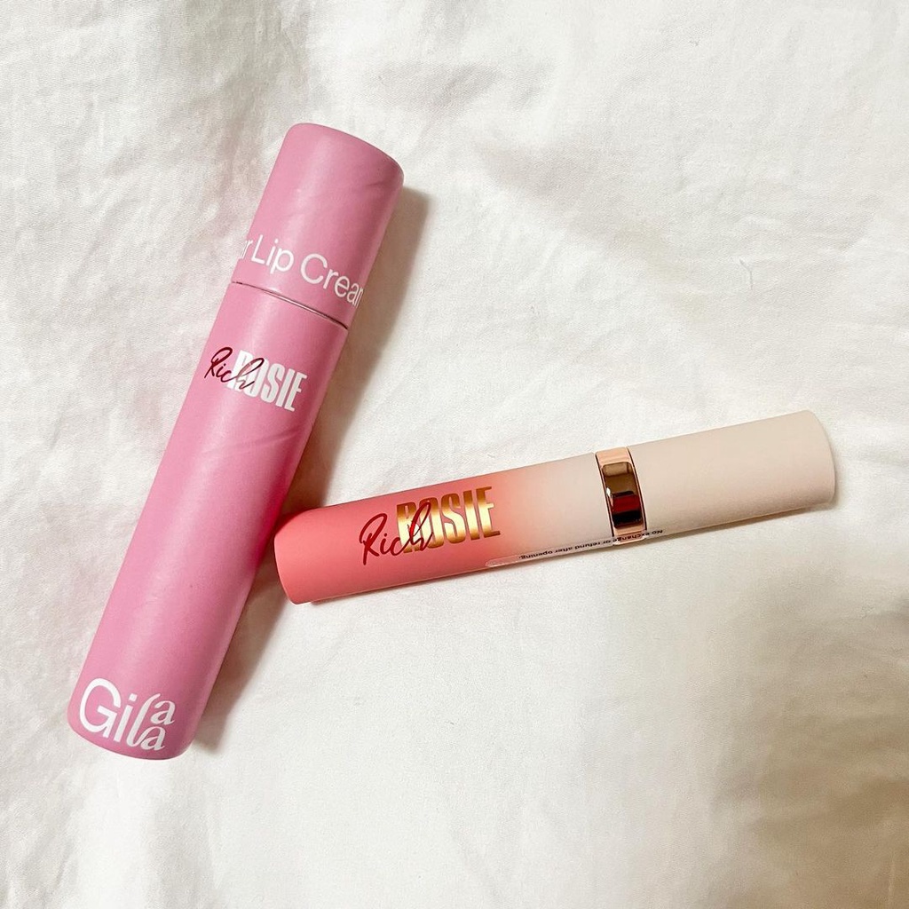 (Vỏ hộp tròn) Son Gilaa Long Wear Lip Cream Rich Rosie Collection (5g)