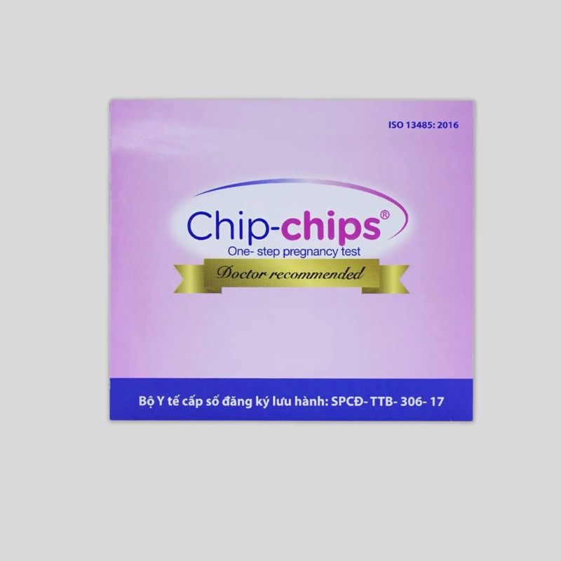 Que Thử Thai Chip Chip 2 Vạch Chính Xác Nhanh Chóng Che Tên