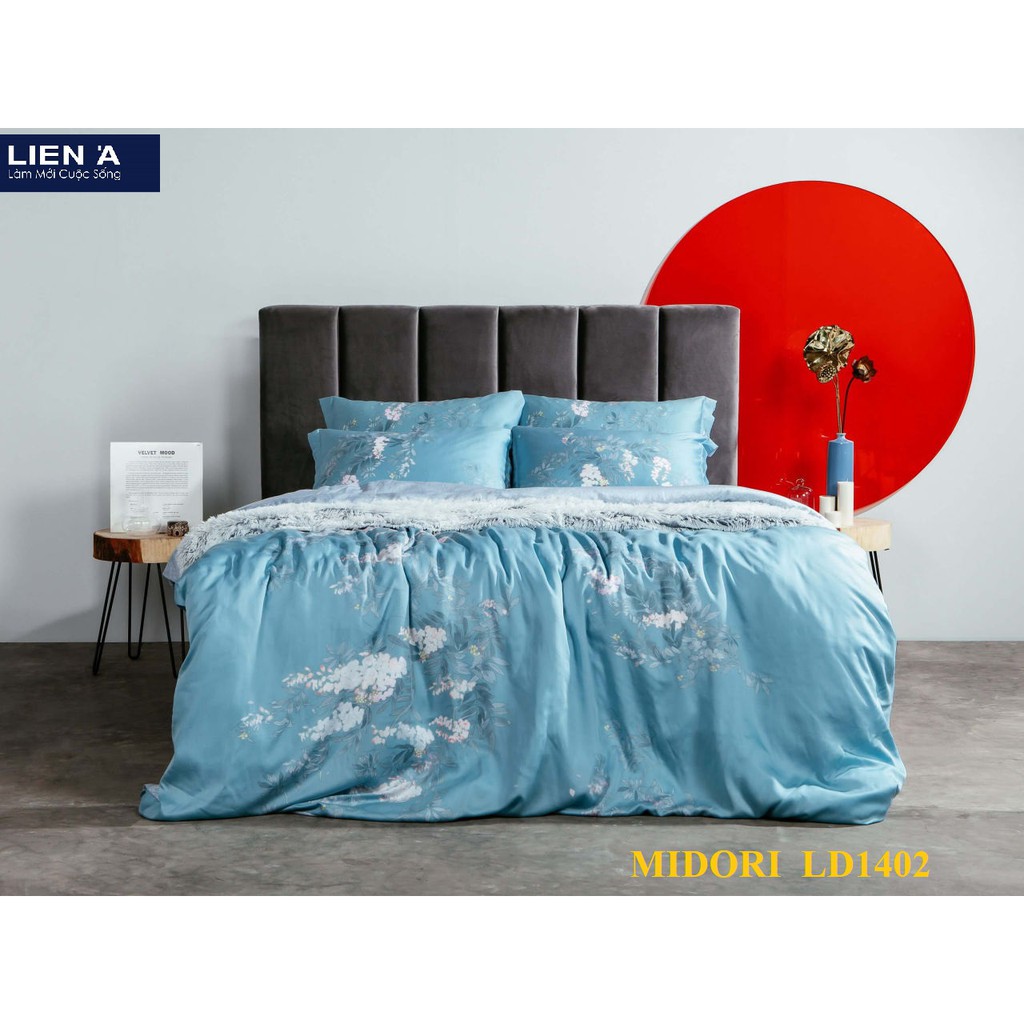 Bộ ga gối Tencel cao cấp Liên Á 180x200cm