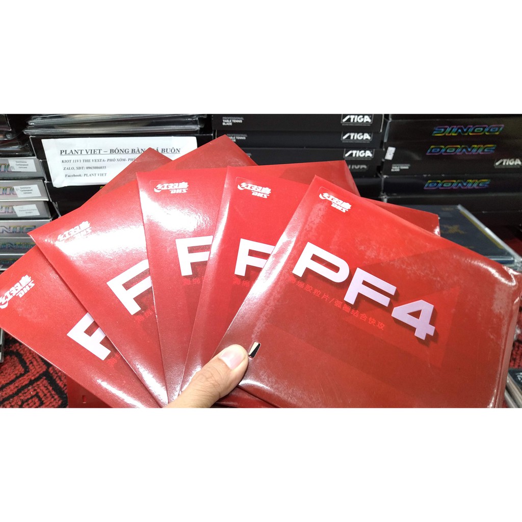 MẶT VỢT BÓNG BÀN DHS PF4