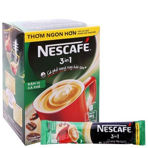 [GÓI LẺ] Cà Phê Hòa Tan 3 Trong 1 Đậm Đà Hài Hòa/ Đậm Vị Cà phê Nescafé/ Cafe sữa đá (1 gói đỏ xanh 17g/1 gói nâu 20g)