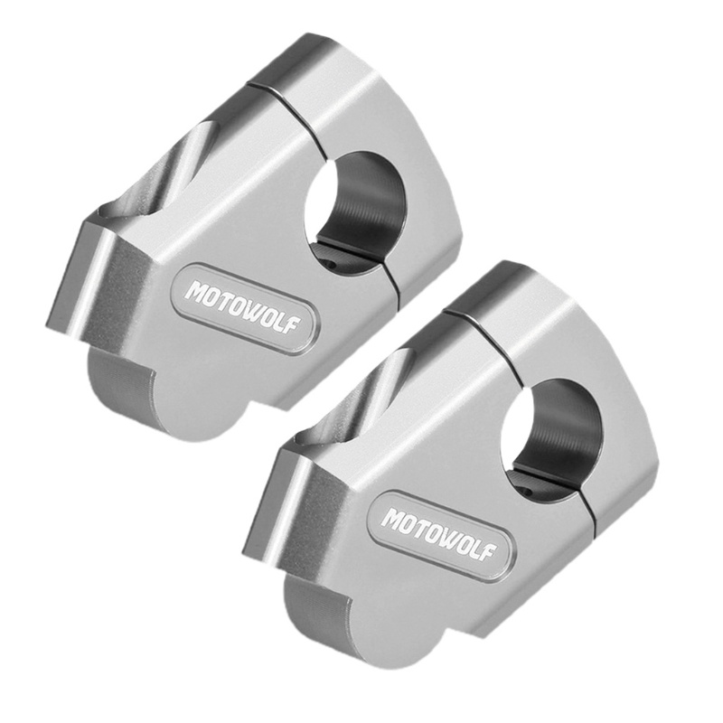 Kẹp nâng tay lái xe máy 28mm 22mm chuyên dùng