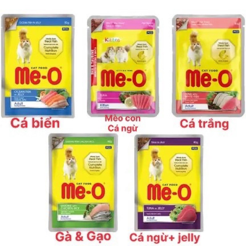 Combo 12 gói pate ME-0 80g mix vị